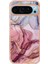 Google Pixel 9/pixel 9 Pro Tpu Mermer Desenli Kılıf Galvanik Kenar Telefon Kılıfı (Yurt Dışından) 2
