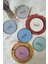 Rainbow Motto Nordic Pasta Tabağı 22 cm 6 Adet 1