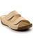 Bej Leather Kadın Terlik K04331023203 2