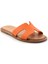 Turuncu Leather Kadın Terlik K04507430003 2