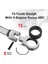 10MM Tarzı Wıseup Esnek Kafa Ratcheting Kombine Anahtar Seti Ratchet Anahtarlar Anahtar Seti Arabalar Için Taşıma Çantası ile - E-Ticaret (Yurt Dışından) 3