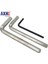 Nikel Kaplama Stili 4mm 5 Adet L Şekilli Altıgen Hex Anahtarı Karbon Çelik Allen Anahtarı (Yurt Dışından) 4