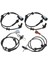 Ön Arka Sol Sağ Abs Tekerlek Hız Sensörü Nissan Navara D40 Pritsche 47901-EB300 47900-EB300 47910-EA025 (Yurt Dışından) 1
