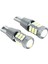 2 Adet Araba LED Ampul Dönüş Sinyali 3030 27SMD T15 Geri Vites Lambası Kod Çözücü Fren Lambası Araba Yedek Ampulü Işık Arka Lambası Siyah ve Beyaz (Yurt Dışından) 4