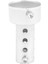 Gümüş Motosiklet Egzoz Kutusu Susturucu Ekleme Bölme Db Killer Susturucu 42MM x 80MM (Yurt Dışından) 3