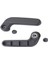 Yeni Sürücü & Yolcu Targa Üst Kilit Kolu Seti 1993-1997 Honda Del-Sol 85265-SR2-000ZA, 85215-SR2-000ZA'YA Uygun (Yurt Dışından) 5
