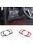Ford Ranger Everest 2015-2021(KIRMIZI) Için Araba Anahtarı Far Dekoratif Kapak Aksesuarları (Yurt Dışından) 4