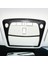 Nissan Navara Için NP300 2016-2021 Araba Karbon Fiber Ön Okuma Anahtarı Işık Lambası Krom Çerçeve Trim Etiket Aksesuarları (Yurt Dışından) 4