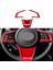 4 Adet Araba Direksiyon Paneli Kapağı Trim Çerçevesi Suu Forester Xv Crosstrek Outback Impreza Iç Aksesuarları, Kırmızı (Yurt Dışından) 2