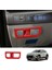 Hyundai Kona 2024+ Araba Iç Aksesuarları Kırmızı Için Araba Far Anahtarı Çerçevesi Trim Kapağı (Yurt Dışından) 3