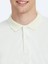 Ekru Polo Yaka %100 Pamuk T-Shirt 4