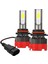 2 Adet Araba LED Far 8000LM Hi/lo DC9-30V 9006 Araba Süper Parlak Uzak ve Yakın Işık Modifiye Işıklar Otomatik Far Ampulü (Yurt Dışından) 1