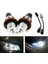 1 Çift 8000K Beyaz LED Melek Göz Işaretleyici Halo Ampuller Lambalar-Bmw E39 E53 E60 E63 E64 E66 E87 5 6 7X3X5 (Yurt Dışından) 4