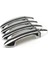 Araba Dış Kapı Kolu Kapak Etiket Ford Fiesta 2009 2010 2011 2012 Aksesuarları, Gümüş (Yurt Dışından) 1
