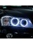 1set Araba Halo Melek Gözü LED Işık H8 6W Beyaz Ampuller Bmw E90 E92 E93 E89 E60 E70 (Yurt Dışından) 3