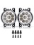 2 Adet Araba Sis Lambaları Aydınlatma Ford Explorer Transit Focus Honda Crosstour Cr-V Nissan Suzuki Renault Peu 990E0-65J36-000/4F9Z-15200-AA/33900-STK-A11 (Yurt Dışından) 1