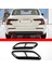 Siyah Paslanmaz Çelik Boru Boğaz Egzoz Çıkışları Kuyruk Çerçeve Ayar Kapağı Volvo S60 2020 S90 V90 2016-2019 Aksesuarları (Yurt Dışından) 2