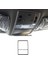 Araba Ön Tavan Okuma Lambası Trim Kapak Sticker Lexus Rx 2016-2019 Yumuşak Karbon Fiber Tavan Lambası Dekoratif Çerçeve (Yurt Dışından) 4
