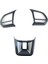 3 Adet/takım Abs Araba Direksiyon Düğme Kapağı Etiket Iç Dekorasyon Mg5 Mg6 Mg Hs Zs Araba Styling Karbon Fiber (Yurt Dışından) 1