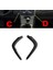 1 Çift Araba Dash A/c Hava Delikleri Trim Şeritler Toyota Corolla Altis 2007-2013 Için Abs Karbon Fiber Konsolları Çıkışları Alt Trim (Yurt Dışından) 4