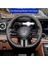 Mercedes Benz Ces Sınıfı W206 2022 Karbon Fiber Araba Direksiyon Simidi U Tipi Kapak Trim Çerçeve Sticker Aksesuarları (Yurt Dışından) 2