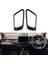 Nissan E13 FE13(2WD) E-Power 2021-2023 Gösterge Paneli Hava Çıkış Havalandırma Kapağı Sticker Dekorasyon Çerçevesi Siyah (Yurt Dışından) 2