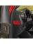 Ford F150 F-150 2021 2022 Araba Merkezi Konsol Yan Egzoz Portu Kapak Trim Çerçeve Dekor Aksesuarları, Kırmızı (Yurt Dışından) 5