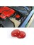 Dodge Challenger 2009-2021 Için Araba Motor Bölmesi Yan Panel Asılı Kapak Trim Soğutma Tankı Kapağı Aksesuarları, Kırmızı (Yurt Dışından) 2