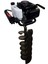EA144P Çift Helezonlu 4 Zamanlı Toprak Burgu Makinası 300 mm 4 Hp 3