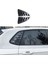 Araba Karbon Fiber Desen Arka Pencere Panjur Deklanşör Kapağı Trim Volkswagen Polo Için Mk6 Polo 2018-2023 (Yurt Dışından) 2