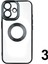 Apple iPhone 16 Uyumlu Round Silikon Seri Arka Koruma Kılıf 3