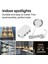 6 Adet DC12V 2.5W LED Aşağı Işık Kabin Tavan Lambası Karavan Kamp Arabası Rv Soğuk Beyaz Işık 6000K (Yurt Dışından) 2