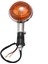 Motosiklet Amber Yuvarlak Dönüş Sinyalleri Işıkları Flaşör Gösterge Lens Yamaha Yol Yıldızı Virago V Yıldız 85-99 2 Paket (Yurt Dışından) 1