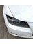 Araba Parlak Siyah Farlar Kaşları Göz Kapakları Kapak Kirpik Başkanı Işık Çıkartmaları Bmw 3 Serisi Için E90 E91 320I 330I 05-12 (Yurt Dışından) 5