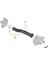 9800661880 1351VF Motor Soğutma Suyu Hortumu Citroen C4 Peugeot 207 308 Için Metal Klips Kilitli (Yurt Dışından) 2
