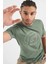 Erkek Yeşil G Logolu T-Shirt 4