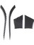 Iç Kapı Kolu Kase Paneli Trim Gerçek Karbon Fiber Iç Dekorasyon Suu Brz Toyota 86 2016-2020 (Siyah) (Yurt Dışından) 1