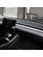 Araba Merkezi Konsol Pano Paneli Wrap Koruyucu Kapak Aksesuarları Tesla Model 3 Y Siyah Için Abs Karbon Fiber Tarzı (Yurt Dışından) 2