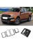 Karbon Fiber Merkezi Dashboard Havalandırma Çerçevesi Arka Klima Çıkış Trim Ford Ranger Everest Endeavour 2015-2021 Için (Yurt Dışından) 3