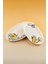 Yellow Butterfly 2 Boy Porselen Kayık Tabak 1