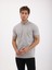 Erkek Regular Fit Polo Yaka Waffle Basic Tişört 1