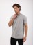 Erkek Regular Fit Polo Yaka Waffle Basic Tişört 4