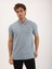 Erkek Regular Fit Polo Yaka Waffle Basic Tişört 3