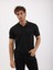 Erkek Regular Fit Polo Yaka Waffle Basic Tişört 1