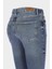 Judy Açık Mavi Yüksek Bel Patı Fermuarlı Skinny Jean Pantolon C 4521-266 3