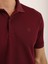 Erkek Regular Fit Polo Yaka Waffle Basic Tişört 5