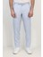 Keten Jogger Ipli Lastlikli Pant. A.mavi 3