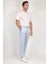 Keten Jogger Ipli Lastlikli Pant. A.mavi 4