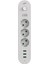 MF0366 Jetpower 3'lü Akım Korumalı Priz Uzatma Kablosu 2 Metre Beyaz 1