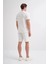 Cazador Polo Yaka Regular Fit Örme Dokulu Tişört 4207 4